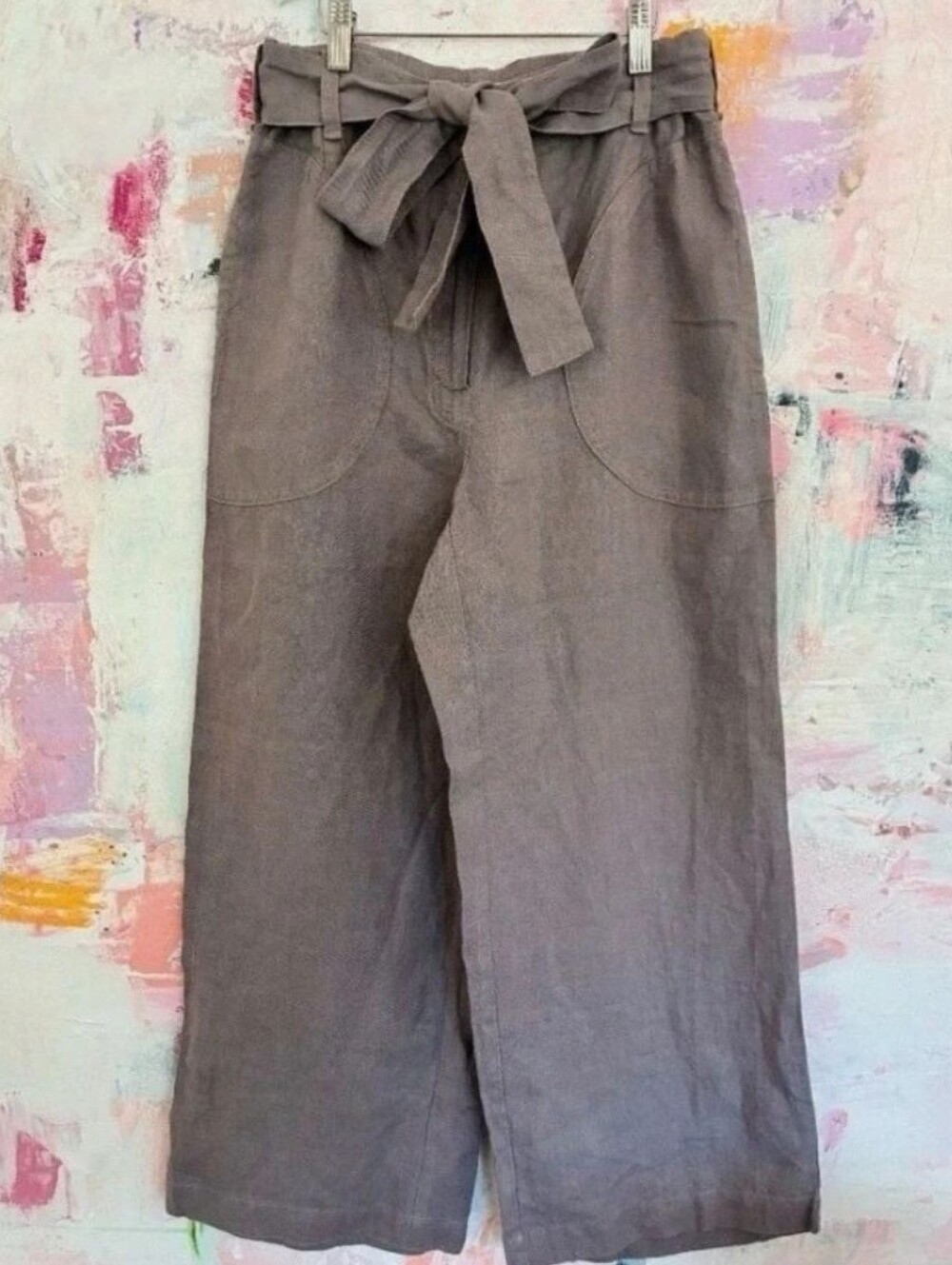 notPERFECTLINEN Sarah Fit and Flare Pants